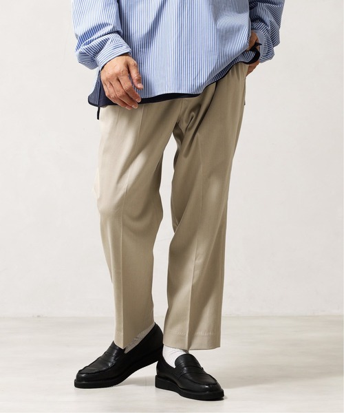 Dickies（ディッキーズ）の「【fosterr / フォスター】 CONSTRUCT 2TUCK by Dickies（チノパンツ・メンズ・ブラック/ベージュ・SMALL/MEDIUM/LARGE/X-LARGE）」の2枚目の写真