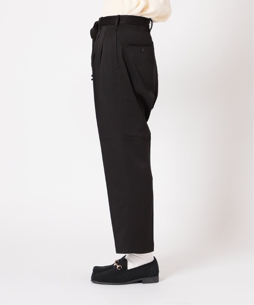 Dickies（ディッキーズ）の「【fosterr / フォスター】 CONSTRUCT 2TUCK by Dickies（チノパンツ・メンズ・ブラック/ベージュ・SMALL/MEDIUM/LARGE/X-LARGE）」の11枚目の写真