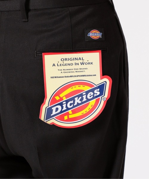 Dickies（ディッキーズ）の「【fosterr / フォスター】 CONSTRUCT 2TUCK by Dickies（チノパンツ・メンズ・ブラック/ベージュ・SMALL/MEDIUM/LARGE/X-LARGE）」の14枚目の写真
