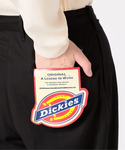 Dickies（ディッキーズ）の「【fosterr / フォスター】 CONSTRUCT 2TUCK by Dickies（チノパンツ・メンズ・ブラック/ベージュ・SMALL/MEDIUM/LARGE/X-LARGE）」の16枚目の写真