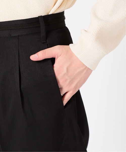 Dickies（ディッキーズ）の「【fosterr / フォスター】 CONSTRUCT 2TUCK by Dickies（チノパンツ・メンズ・ブラック/ベージュ・SMALL/MEDIUM/LARGE/X-LARGE）」の17枚目の写真