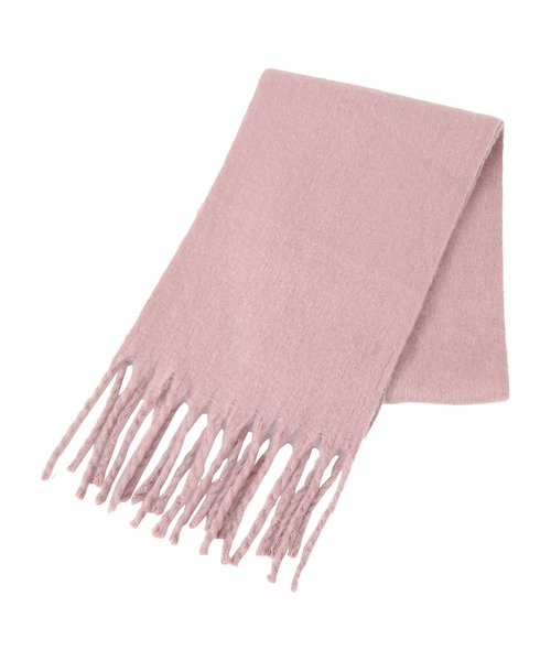 titivate(ティティベイト)の「ボリュームマフラー/ストール(マフラー・レディース・アイボリー/ブラック/ライトカーキ/ピンクベージュ/モカ/グリーン/レッド/チャコール/オレンジ/イエロー/ブルー/ライトベージュ/レッド系その他・FREE)」の10枚目の写真