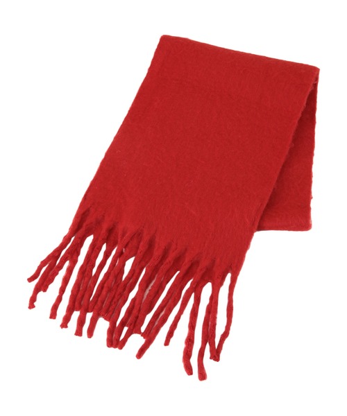 titivate(ティティベイト)の「ボリュームマフラー/ストール(マフラー・レディース・アイボリー/ブラック/ライトカーキ/ピンクベージュ/モカ/グリーン/レッド/チャコール/オレンジ/イエロー/ブルー/ライトベージュ/レッド系その他・FREE)」の11枚目の写真