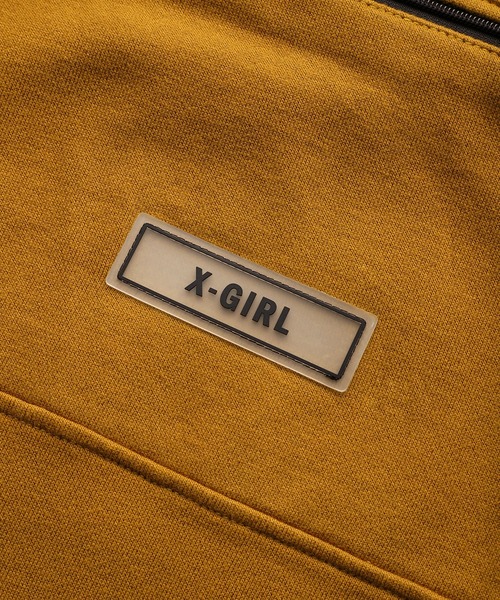 X-girl(エックスガール)の「MOUNTAIN SWEAT DRESS(ワンピース・レディース・ベージュ/ブラック・M/S)」の6枚目の写真