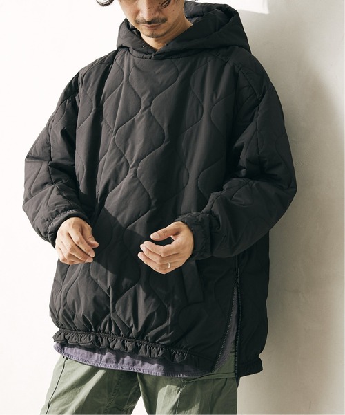 JOURNAL STANDARD relume(ジャーナルスタンダード レリューム)の「◆CLIMASHIELD/APEX キルティングパーカー(パーカー・メンズ・ブラック/カーキ・MEDIUM/LARGE)」の20枚目の写真