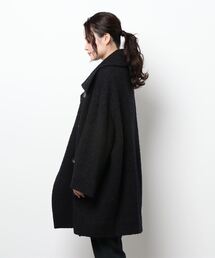 【極美品】ヴィヴィアン ループヘリンボーンコクーンコート アシメ オーブ釦 近年 Vivienne Westwood ループヘリンボン コクーンコート オンラ