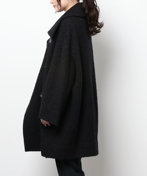 【極美品】ヴィヴィアン ループヘリンボーンコクーンコート アシメ オーブ釦 近年 Vivienne Westwood（ヴィヴィアンウエストウッド）の「ループ