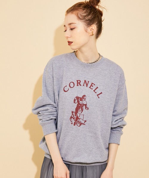 GOOD ROCK SPEED（グッドロックスピード）の「【GOOD ROCK SPEED】カレッジスウェット（スウェット・レディース・ブラック/グレー/ホワイト・FREE）」の11枚目の写真