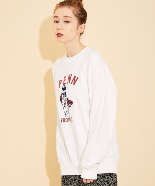 GOOD ROCK SPEED（グッドロックスピード）の「【GOOD ROCK SPEED】カレッジスウェット（スウェット・レディース・ブラック/グレー/ホワイト・FREE）」の13枚目の写真