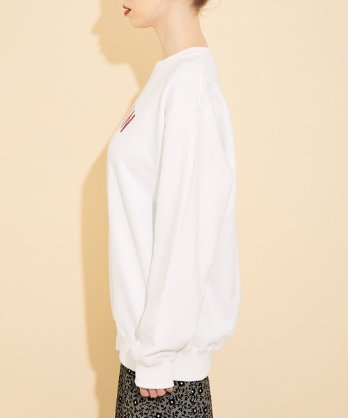 GOOD ROCK SPEED（グッドロックスピード）の「【GOOD ROCK SPEED】カレッジスウェット（スウェット・レディース・ブラック/グレー/ホワイト・FREE）」の19枚目の写真