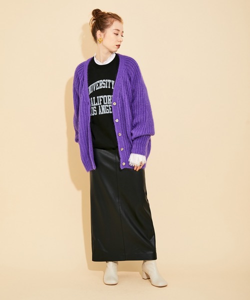 GOOD ROCK SPEED（グッドロックスピード）の「【GOOD ROCK SPEED】カレッジスウェット（スウェット・レディース・ブラック/グレー/ホワイト・FREE）」の20枚目の写真