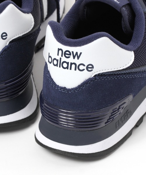 NEW BALANCE(ニューバランス)の「New Balance/ML574(メンズ) 2942503(スニーカー・メンズ・ネイビー/グレー・SMALL/MEDIUM/LARGE)」の4枚目の写真