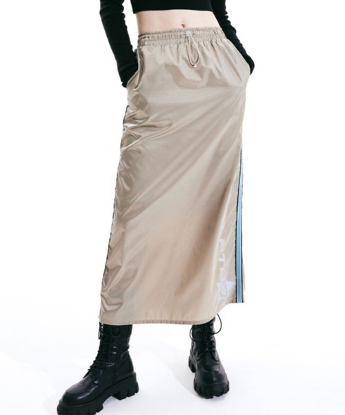 SCULPTOR（スカルプター）の「CyberPunk Satin Long Skirt/サイバー