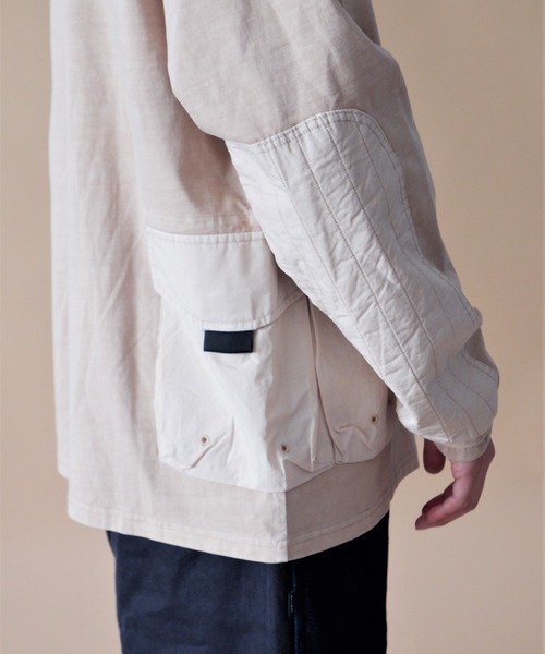 MANASTASH（マナスタッシュ）の「MANASTASH/マナスタッシュ　ARMOR LONG SLEEVE 22　7123039（Tシャツ/カットソー・メンズ・ブラック/ベージュ/グリーン・MEDIUM/LARGE/X-LARGE）」の5枚目の写真