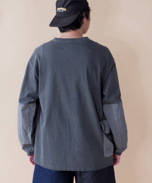 MANASTASH（マナスタッシュ）の「MANASTASH/マナスタッシュ　ARMOR LONG SLEEVE 22　7123039（Tシャツ/カットソー・メンズ・ブラック/ベージュ/グリーン・MEDIUM/LARGE/X-LARGE）」の6枚目の写真