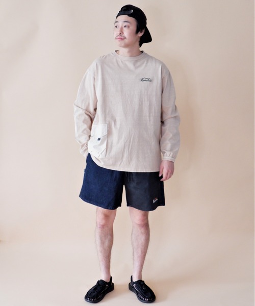 MANASTASH（マナスタッシュ）の「MANASTASH/マナスタッシュ　ARMOR LONG SLEEVE 22　7123039（Tシャツ/カットソー・メンズ・ブラック/ベージュ/グリーン・MEDIUM/LARGE/X-LARGE）」の10枚目の写真