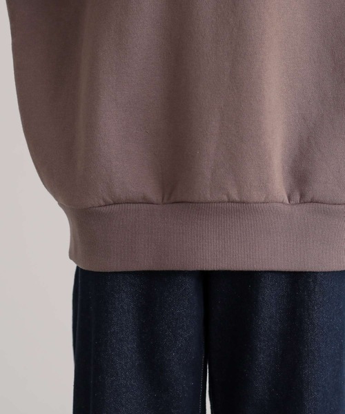 n'OrLABEL（ノアールレーベル）の「『ニットドッキング裏起毛パーカー』（パーカー・レディース・ブラック/モカ/ボルドー・FREE）」の9枚目の写真