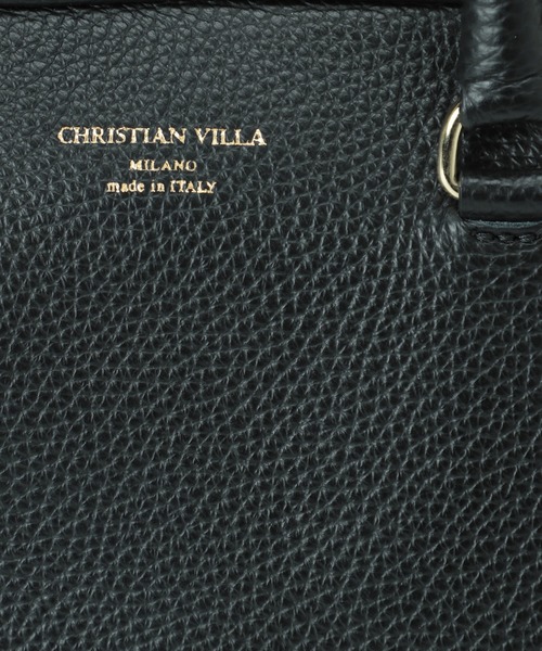 SLOBE IENA(スローブイエナ)の「【CHRISTIAN VILLA/クリスチャン ヴィラ】ボストンバッグ◆(ボストンバッグ・レディース・ブラック/キャメル・FREE)」の12枚目の写真