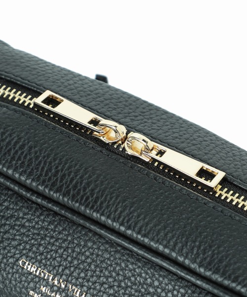 SLOBE IENA(スローブイエナ)の「【CHRISTIAN VILLA/クリスチャン ヴィラ】ボストンバッグ◆(ボストンバッグ・レディース・ブラック/キャメル・FREE)」の7枚目の写真