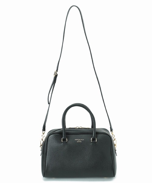 SLOBE IENA(スローブイエナ)の「【CHRISTIAN VILLA/クリスチャン ヴィラ】ボストンバッグ◆(ボストンバッグ・レディース・ブラック/キャメル・FREE)」の13枚目の写真