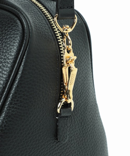 SLOBE IENA(スローブイエナ)の「【CHRISTIAN VILLA/クリスチャン ヴィラ】ボストンバッグ◆(ボストンバッグ・レディース・ブラック/キャメル・FREE)」の8枚目の写真