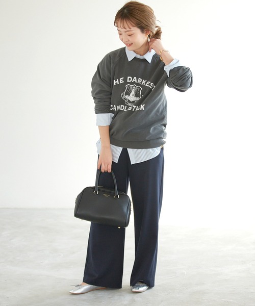 SLOBE IENA(スローブイエナ)の「【CHRISTIAN VILLA/クリスチャン ヴィラ】ボストンバッグ◆(ボストンバッグ・レディース・ブラック/キャメル・FREE)」の19枚目の写真