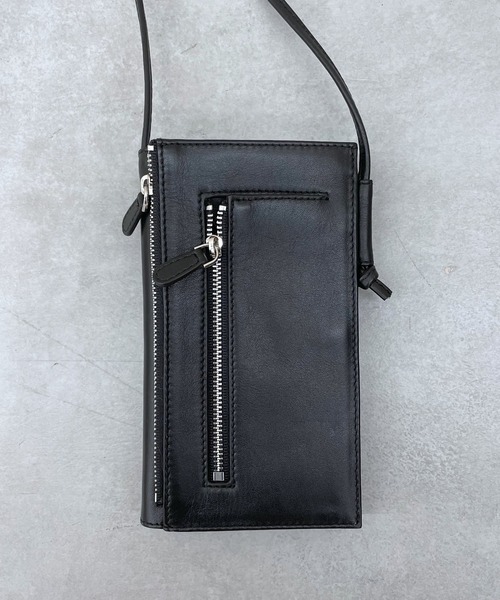 mystic（ミスティック）の「携帯ウォレットバッグ（ショルダーバッグ・レディース・ブラック/オフホワイト・ONE SIZE）」の7枚目の写真