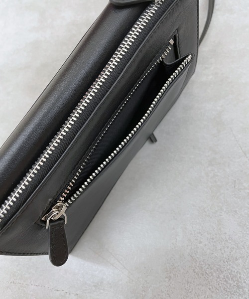 mystic（ミスティック）の「携帯ウォレットバッグ（ショルダーバッグ・レディース・ブラック/オフホワイト・ONE SIZE）」の8枚目の写真