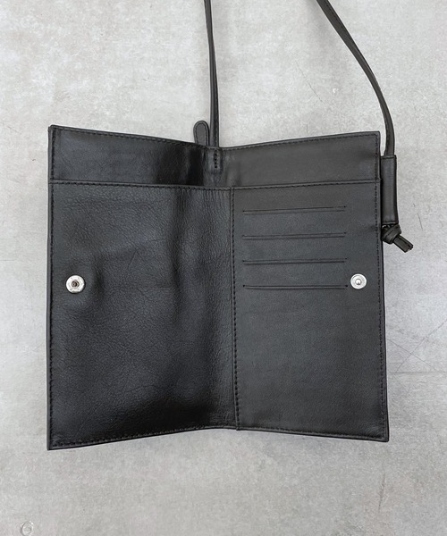 mystic（ミスティック）の「携帯ウォレットバッグ（ショルダーバッグ・レディース・ブラック/オフホワイト・ONE SIZE）」の12枚目の写真