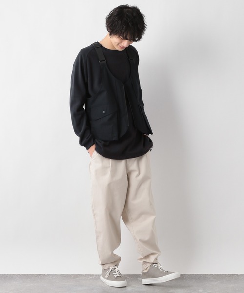 GLOBAL WORK（グローバルワーク）の「LOGOS＊GW　フリースプルオーバー/236227（その他トップス・メンズ・スカイブルー/ネイビー/ライトベージュ・MEDIUM/LARGE）」の15枚目の写真