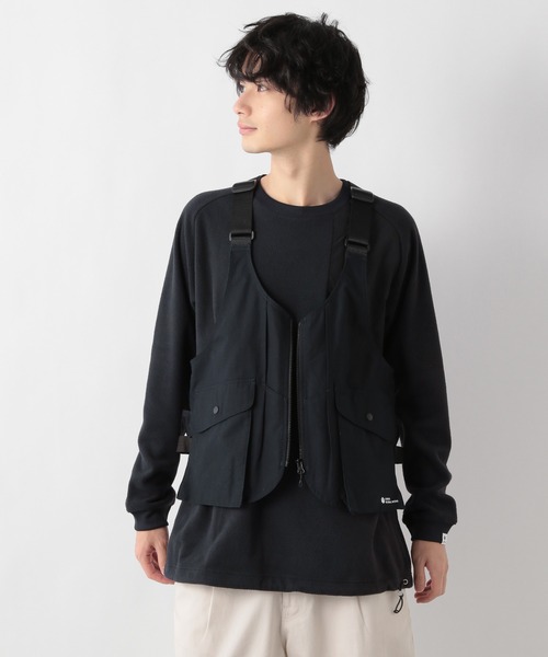 GLOBAL WORK（グローバルワーク）の「LOGOS＊GW　フリースプルオーバー/236227（その他トップス・メンズ・スカイブルー/ネイビー/ライトベージュ・MEDIUM/LARGE）」の16枚目の写真