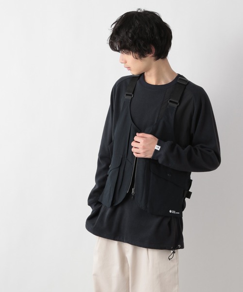 GLOBAL WORK（グローバルワーク）の「LOGOS＊GW　フリースプルオーバー/236227（その他トップス・メンズ・スカイブルー/ネイビー/ライトベージュ・MEDIUM/LARGE）」の17枚目の写真