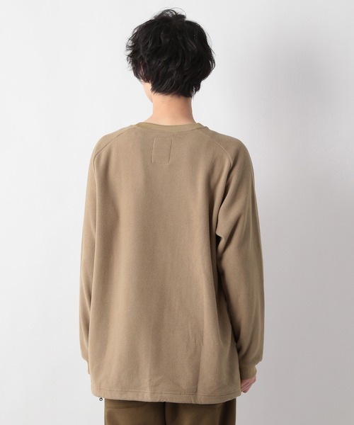 GLOBAL WORK（グローバルワーク）の「LOGOS＊GW　フリースプルオーバー/236227（その他トップス・メンズ・スカイブルー/ネイビー/ライトベージュ・MEDIUM/LARGE）」の20枚目の写真