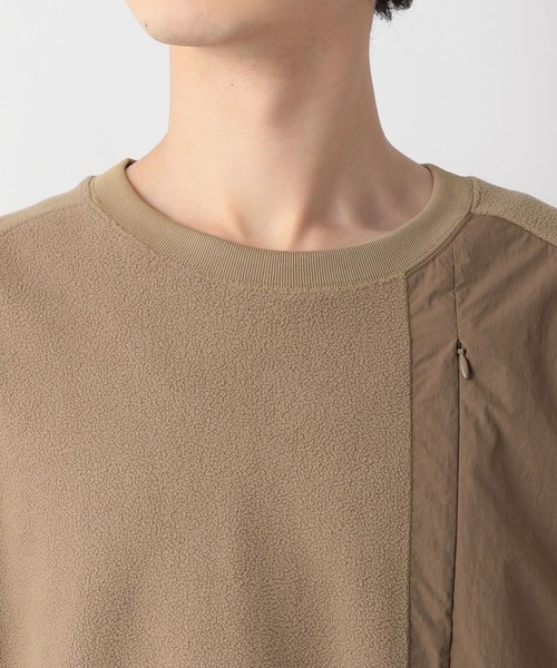 GLOBAL WORK（グローバルワーク）の「LOGOS＊GW　フリースプルオーバー/236227（その他トップス・メンズ・スカイブルー/ネイビー/ライトベージュ・MEDIUM/LARGE）」の22枚目の写真