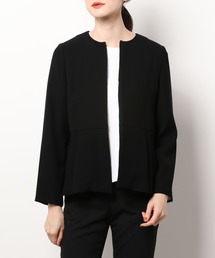 kaene（カエン）の「ペプラムジャケット［ブラックフォーマル