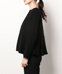 kaene（カエン）の「ペプラムジャケット［ブラックフォーマル