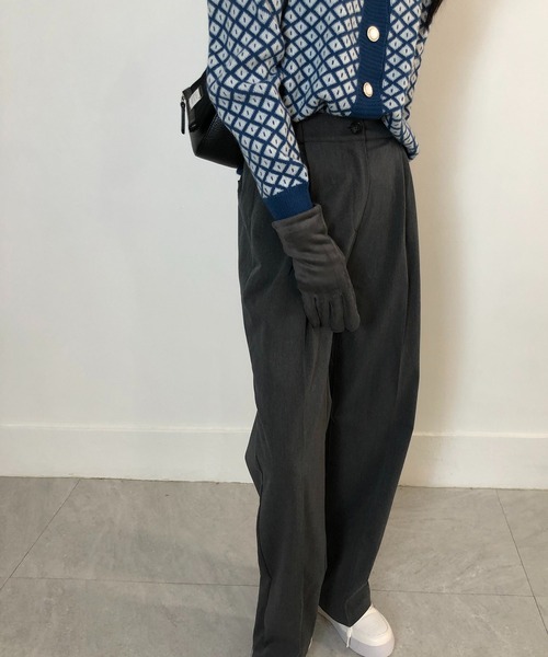 me+em select(ミームセレクト)の「裏起毛手袋(手袋・レディース・ブラウン/キャメル/グレー/ブラック・FREE)」の11枚目の写真