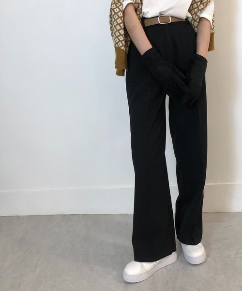 me+em select(ミームセレクト)の「裏起毛手袋(手袋・レディース・ブラウン/キャメル/グレー/ブラック・FREE)」の7枚目の写真