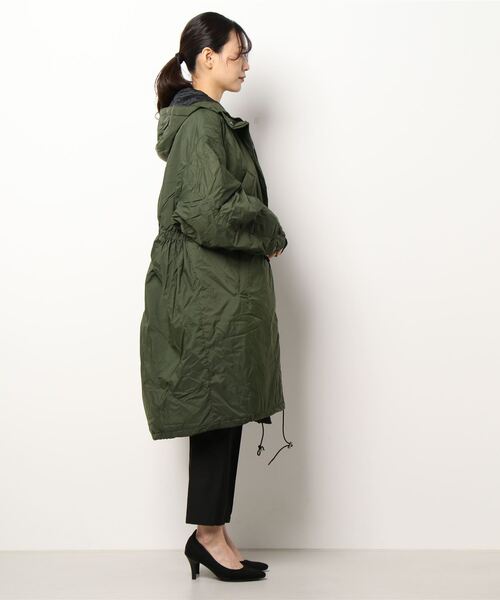 PAGEBOY（ページボーイ）の「CORE / M-48 type-CORE（モッズコート・レディース・ブラック/カーキ・M）」の4枚目の写真