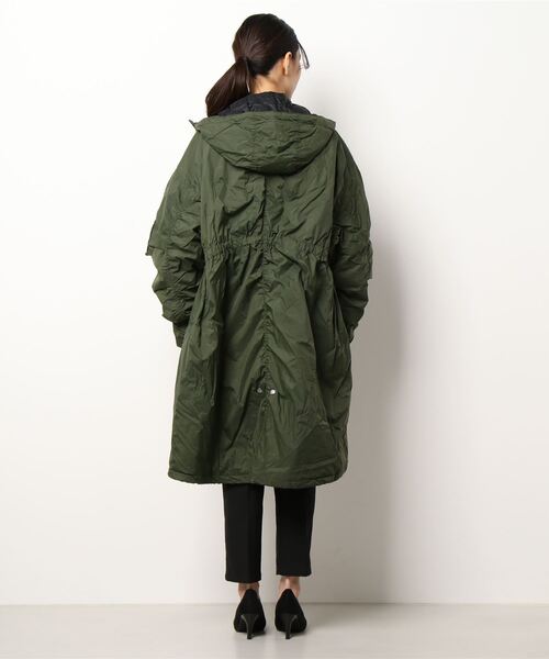 PAGEBOY（ページボーイ）の「CORE / M-48 type-CORE（モッズコート・レディース・ブラック/カーキ・M）」の5枚目の写真