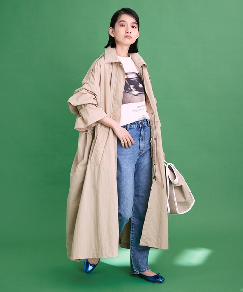 【WEB限定】ステンカラートレンチコート