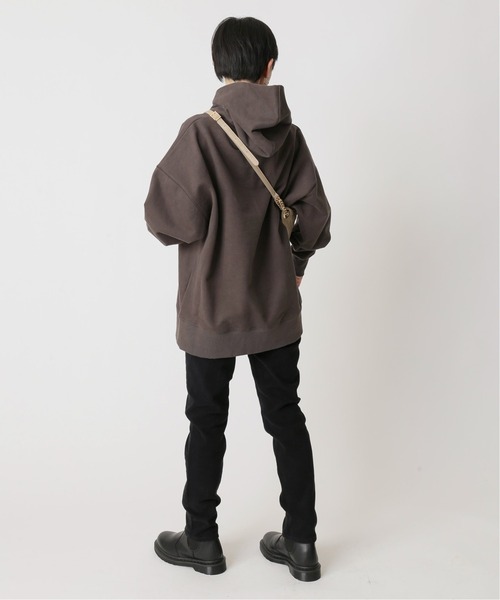 U by SPICK&SPAN(ユーバイスピックアンドスパン)の「BIGフードパーカー◆(パーカー・レディース・パープル/サックスブルー/ブラック系その他・FREE)」の19枚目の写真