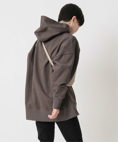U by SPICK&SPAN(ユーバイスピックアンドスパン)の「BIGフードパーカー◆(パーカー・レディース・パープル/サックスブルー/ブラック系その他・FREE)」の9枚目の写真