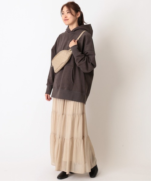 U by SPICK&SPAN(ユーバイスピックアンドスパン)の「BIGフードパーカー◆(パーカー・レディース・パープル/サックスブルー/ブラック系その他・FREE)」の15枚目の写真