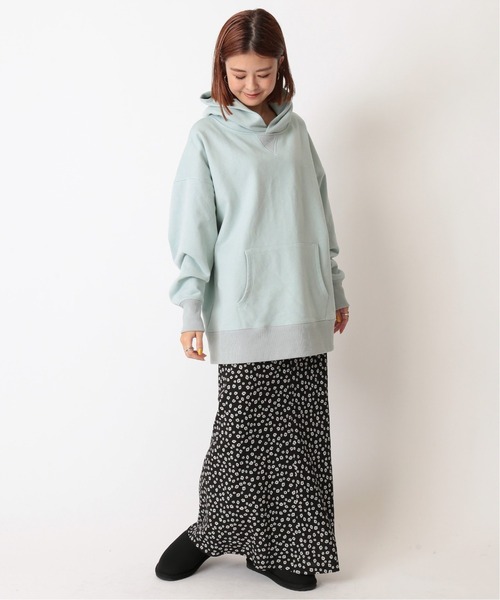 U by SPICK&SPAN(ユーバイスピックアンドスパン)の「BIGフードパーカー◆(パーカー・レディース・パープル/サックスブルー/ブラック系その他・FREE)」の10枚目の写真