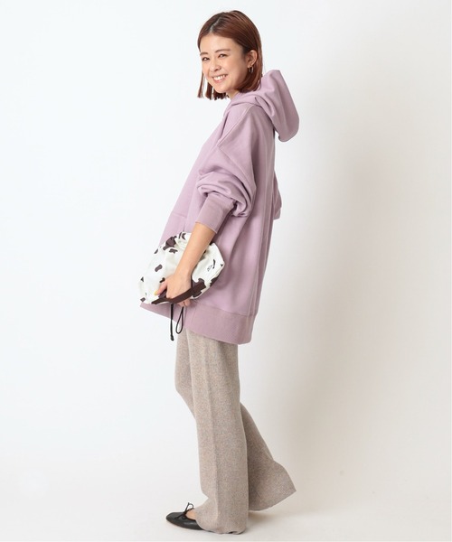 U by SPICK&SPAN(ユーバイスピックアンドスパン)の「BIGフードパーカー◆(パーカー・レディース・パープル/サックスブルー/ブラック系その他・FREE)」の16枚目の写真