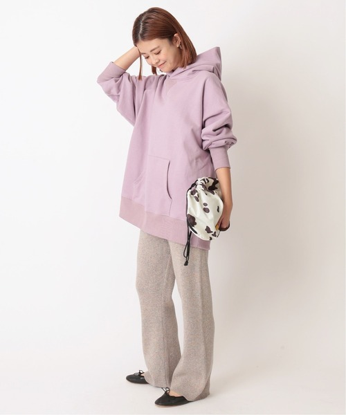 U by SPICK&SPAN(ユーバイスピックアンドスパン)の「BIGフードパーカー◆(パーカー・レディース・パープル/サックスブルー/ブラック系その他・FREE)」の21枚目の写真