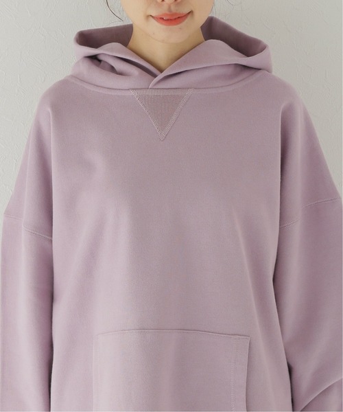 U by SPICK&SPAN(ユーバイスピックアンドスパン)の「BIGフードパーカー◆(パーカー・レディース・パープル/サックスブルー/ブラック系その他・FREE)」の17枚目の写真