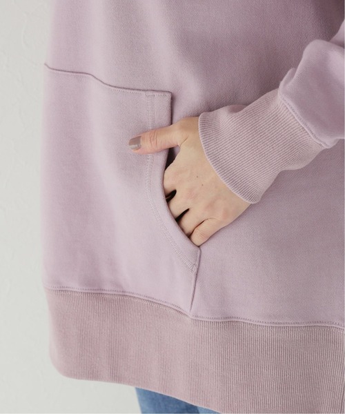 U by SPICK&SPAN(ユーバイスピックアンドスパン)の「BIGフードパーカー◆(パーカー・レディース・パープル/サックスブルー/ブラック系その他・FREE)」の7枚目の写真