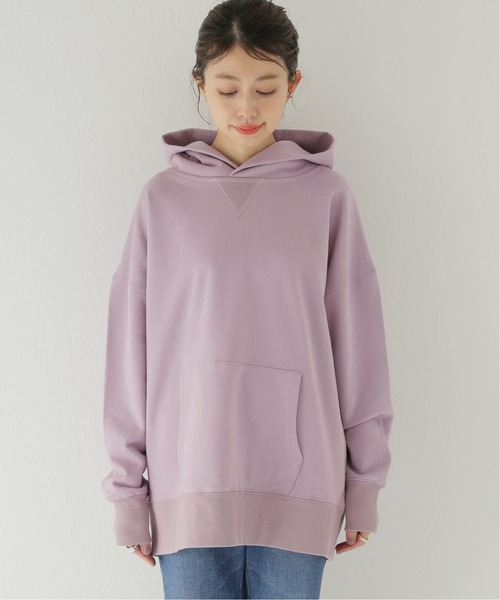 U by SPICK&SPAN(ユーバイスピックアンドスパン)の「BIGフードパーカー◆(パーカー・レディース・パープル/サックスブルー/ブラック系その他・FREE)」の13枚目の写真